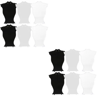  12 PCs Halskette Display Bust Ständer Praktische Halskette Display Stand - Bild 1 von 4