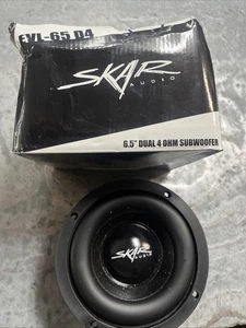 SKAR AUDIO EVL-65 D4 6.5" DUAL 4 OHM 200W RMS - Imagen 1 de 5