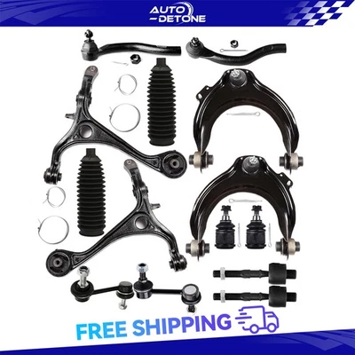 14X  Control Arm Tie Rod End Suspension Kit For Acura Tsx Base 2.4L 2004-2008 Foto 1 de 4