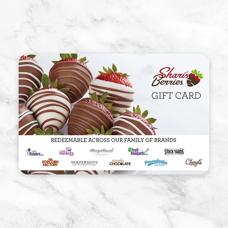 $10 Shari's Berries eDigital Gift Card - Free Shipping - Image 1 of 1