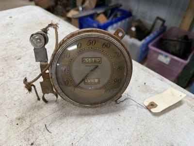 1938 Ford Deluxe Speedometer 1937 1938 Coupe Sedan Convertible Foto 1 de 4