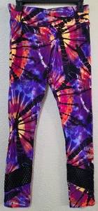 No Boundaries Women's Junior L (11-13) Tie Dye Sueded High Rise Leggings NEW - Picture 1 of 4