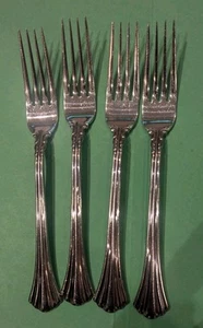 4 Tafelgabeln REED & BARTON 1800 18/8 Edelstahl Besteck Korea - Bild 1 von 2