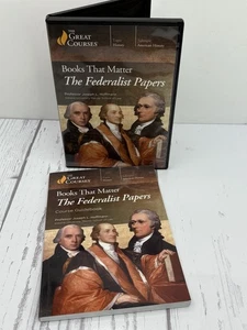 The Great Courses Books That Matter The Federalist Papers DVD And Guidebook - Bild 1 von 3