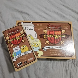Hora de Aventura Cartas Guerras Dobles Torneo Juego de Cartas y Booster Pack Finn & Jake - Imagen 1 de 10