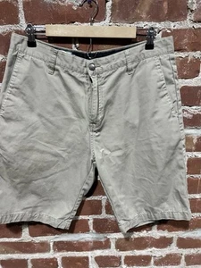 Volcom Casual Chino Shorts Mens Sz 34 Beige - Picture 1 of 4