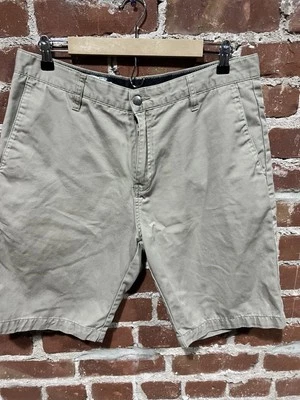 Volcom Casual Chino Shorts Mens Sz 34 Beige - Image 1 of 4