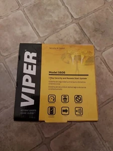 Viper 5606V 1 Way Car Alarm Security and Remote Start System  - Picture 1 of 4
