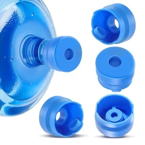 Paquete de 3 tapas de silicona para frascos de agua de 3 y 5 galones - Imagen 1 de 7
