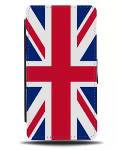 Big Union Jack Bandera Abatible Teléfono Estuche Cubierta Billetera Inglés Británico Londres Reino Unido C345 - Imagen 1 de 3
