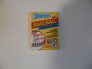 Donruss Series 2 Baseball Puzzle And Cards 15 Card Per Pack BAseball Sport Cards - Picture 1 of 1