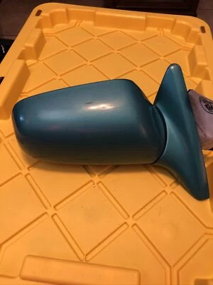 Espejo retrovisor eléctrico con visión lateral derecha para pasajero Toyota Celica 1994-1999 OEM verde azulado Foto 1 de 4