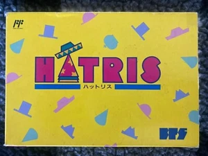 Hatris (Nintendo Famicom NES, 1990) CIB NTSC-J - Picture 1 of 8