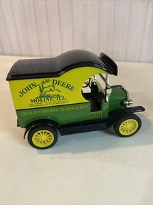 1912 Ford Model T Delivery Truck John Deere Diecast 1:24 Model Gearbox coin BANK - Picture 1 of 11