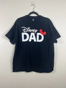 Camiseta Negra Papá Mickey Mouse Parques Disney Talla XL USADA EN EXCELENTE ESTADO Día del Padre - Imagen 1 de 5