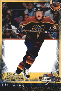 2001-02 Bowman YoungStars Atlanta Thrashers Hockey Card #159 Ilya Kovalchuk RC