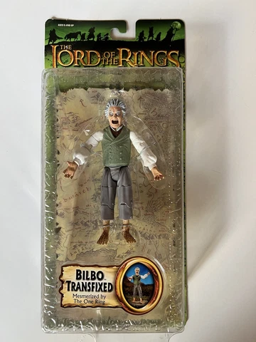 The Lord of the Rings - Bilbo Baggins Transfixed Action Figure Toy Biz Unopened Cover