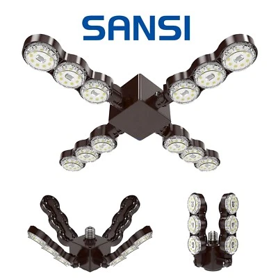 400W Super Bright LED High Bay Lights Warehouse Factory Shop Ceiling Light Lamp - Image 1 of 4