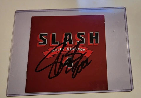 Slash JSA Signed CD Sleeve Guns N Roses Guitarist Musician Band Autograph Auto 2 Cover