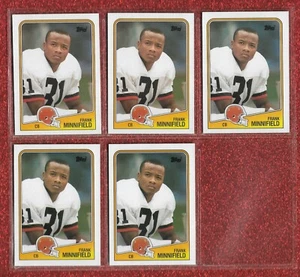 Lote de tarjetas 1988 Topps #98 Frank Minnifield Browns Louisville casi nuevo o mejor (5) como nuevo o mejor - Imagen 1 de 1