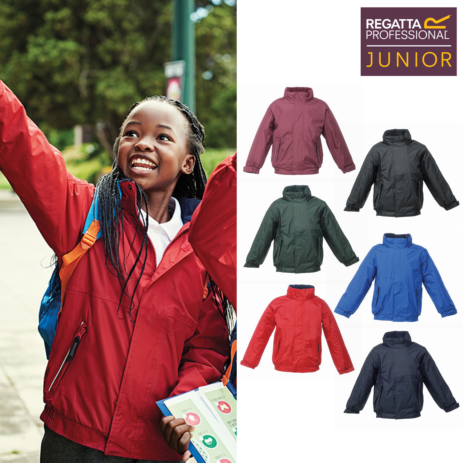 Regatta Junior Kids Dover Jacket TRW418 