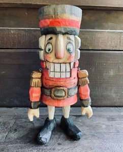 Wooden Nutcracker. Handmade. Decor. Gift. Christmas. - Picture 1 of 4