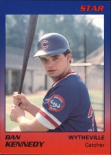 1989 Wytheville Cubs Star #18 Dan Kennedy