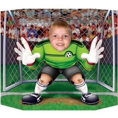 Soccer Photo Prop Printed on Both Sides with a Different Design - Image 1 of 2