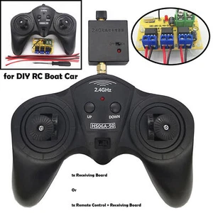 6CH 2.4G Wireless Remote Controller Transmitter Receiver For DIY RC Boat Car - Picture 1 of 15