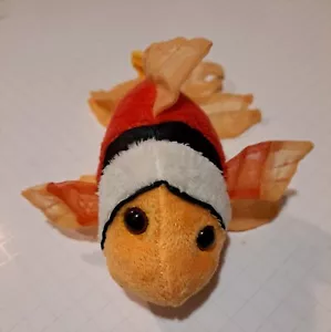 Ganz Lil Kinz Tomato Clown Fish Plush 9 Inch Stuffed Animal Toy - Picture 1 of 12
