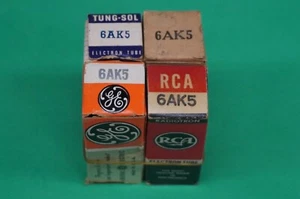6AK5 -- TV AUDIO GUITAR AMPLIFIER HAM RADIO tube - lot of [4] - Picture 1 of 1