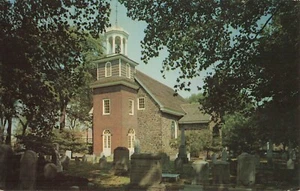 Old Swedes Church Wilmington DE Vintage Postcard Delaware - Picture 1 of 2
