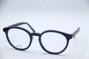 NEW CHRISTIAN DIOR 30MONTAIGNEMINIO R41 BLUE AUTHENTIC FRAME EYEGLASSES 51-20 - Picture 1 of 5