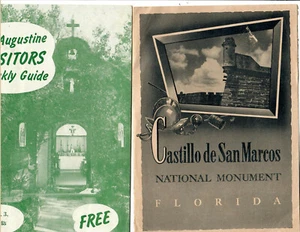 St. Augustine, Silver Springs Gebiet Reisehefte & Broschüren von 1948 Reise - Bild 1 von 1