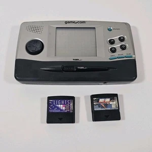 Tiger Game.com Handheld Game w/ Stylus and 2 Games (Works) - Picture 1 of 6