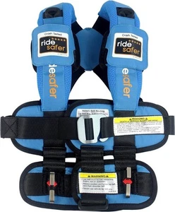 NEW RideSafer Travel Vest Car Seat Blue Size Small Ride Safer - Picture 1 of 3