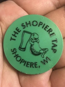 Plastikhandel Getränk Medaille - The Shopiere Tap - Shopiere, Wisconsin - Bild 1 von 12