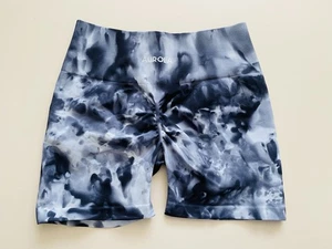 Aurola Damen keine Größe Batik eng Training Activewear Fahrradshorts Booty Scrunch - Bild 1 von 6