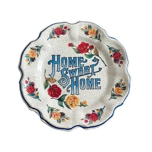 Lami Italy Plastic Melamine Wall Plate Hanging Decor Home Sweet Home Cottagecore - Picture 1 of 7