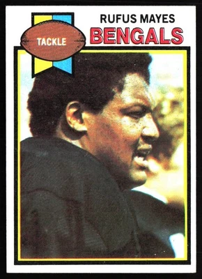 1979 Topps #374 Rufus Mayes Cream Colored Back - Image 1 of 2