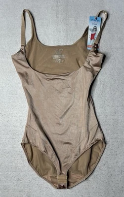 Body adelgazante Spanx Assets Luxe delgado busto abierto talla 1X Plus desnudo ¡NUEVO CON ETIQUETAS! Foto 1 de 4