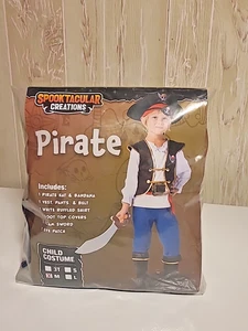 Halloween Pirate Costume Size M - Picture 1 of 3