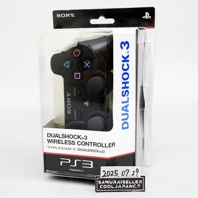SONY PS3 DUAL SHOCK 3 WIRELESS Controller Black CECHZC2J Playstation3 NEW - Image 1 of 4