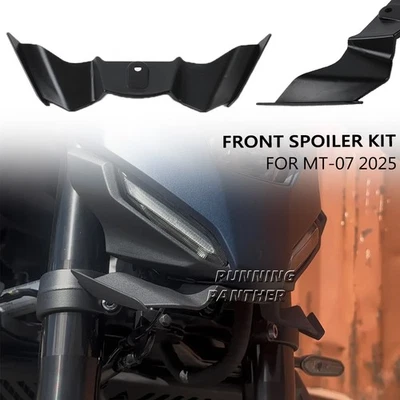 Kit de alerón delantero para ala aerodinámica Yamaha MT07 MT-07 2025 carga aerodinámica Foto 1 de 4