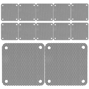 20 SZTUK Pyłoszczelna siatka Komputer Wentylator chłodzący Pyłoszczelne grille Akcesoria - Zdjęcie 1 z 12