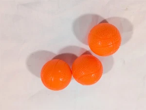 Little Tikes Hot Hoops Tabletop Basketball Game 3 Replacement Balls Part - Picture 1 of 1