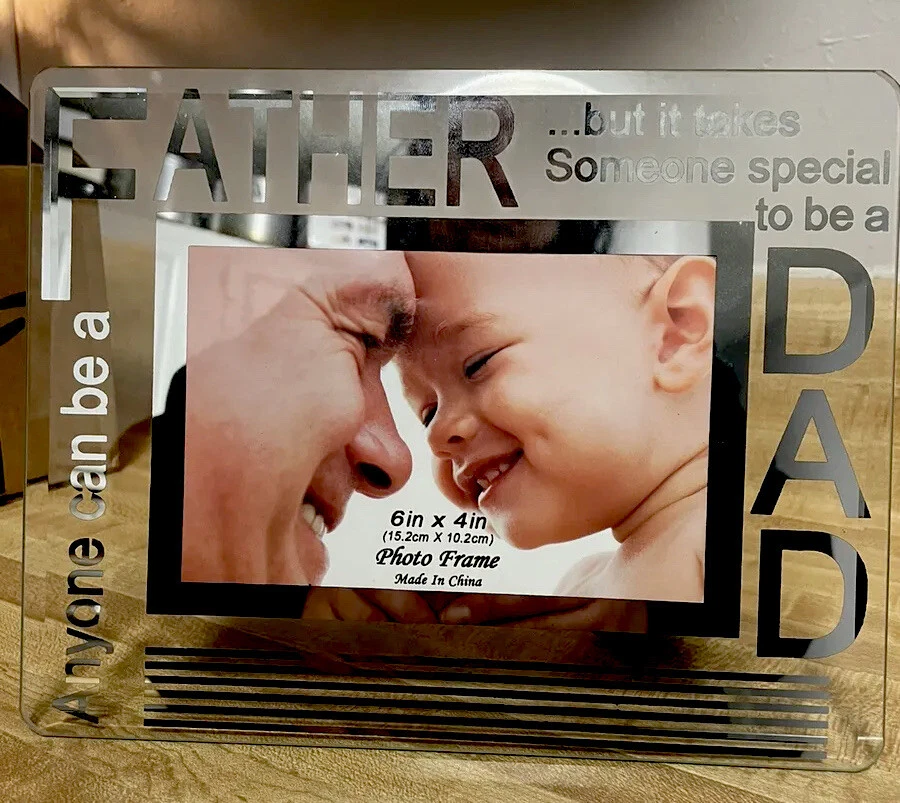 Marco de fotos de cristal Father 4x6 Foto 1 de 2