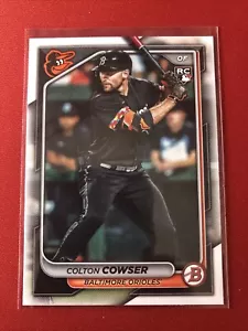 2024 BOWMAN COLTON COWSER RC BALTIMORA ORIOLES #31 - Foto 1 di 2