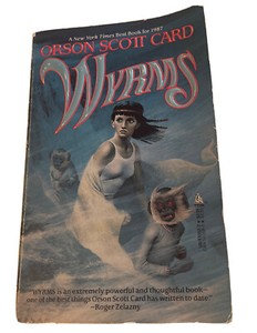 Wyrms by Orson Scott Card Signed and Inscribed 1988 1st Edition Tor Paperback