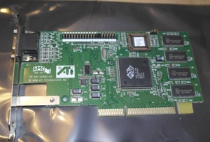 ATI 3D Rage IIC AGP 8 MB 2x AGP Video Card Graphics Card D-Sub VGA - Picture 1 of 3